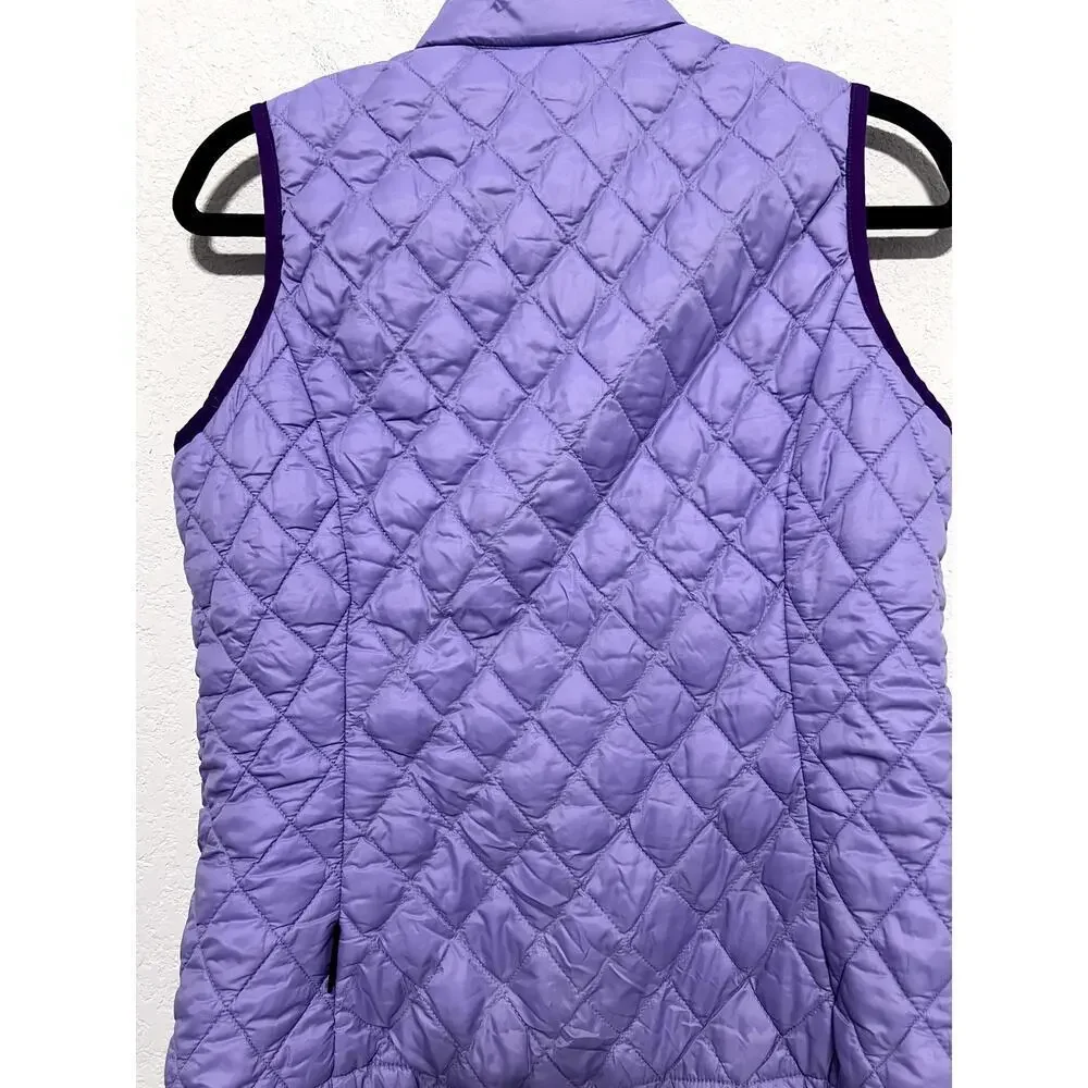 The North Face Thermoball Vest in Purple Size Large